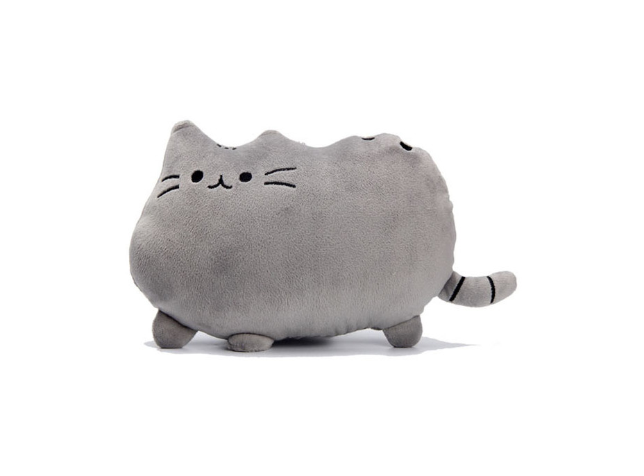 Plyšová mačka PUSHEEN - šedá