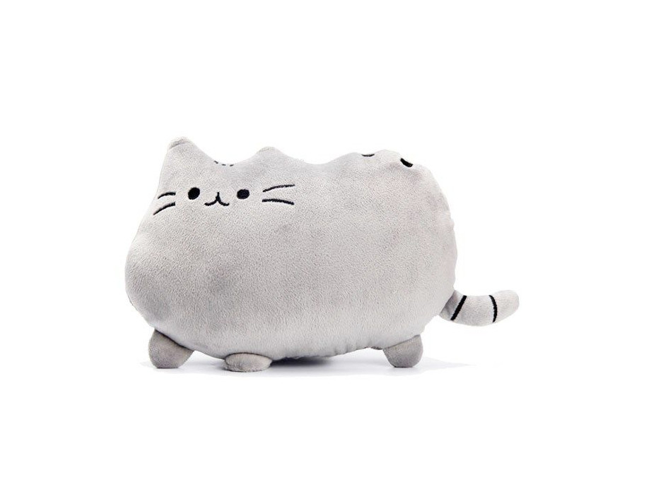 Plyšová mačka PUSHEEN - svetlo šedá