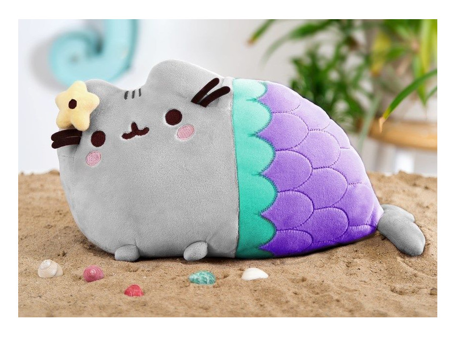 Plyšová mačka PUSHEEN - morská víla