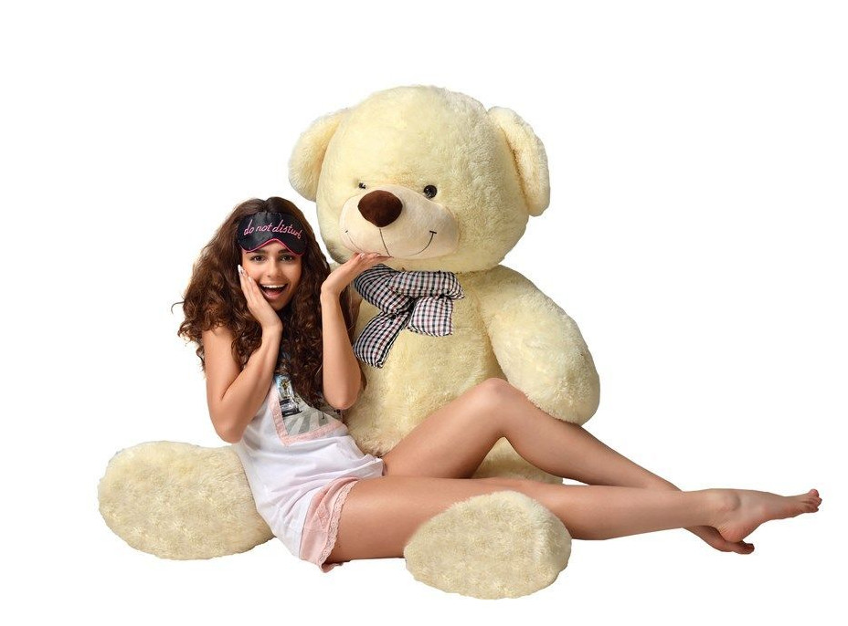 Plyšový medvedík TEDDY - krémový