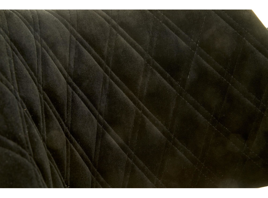 Jedálenská stolička KIA - čierna/orech