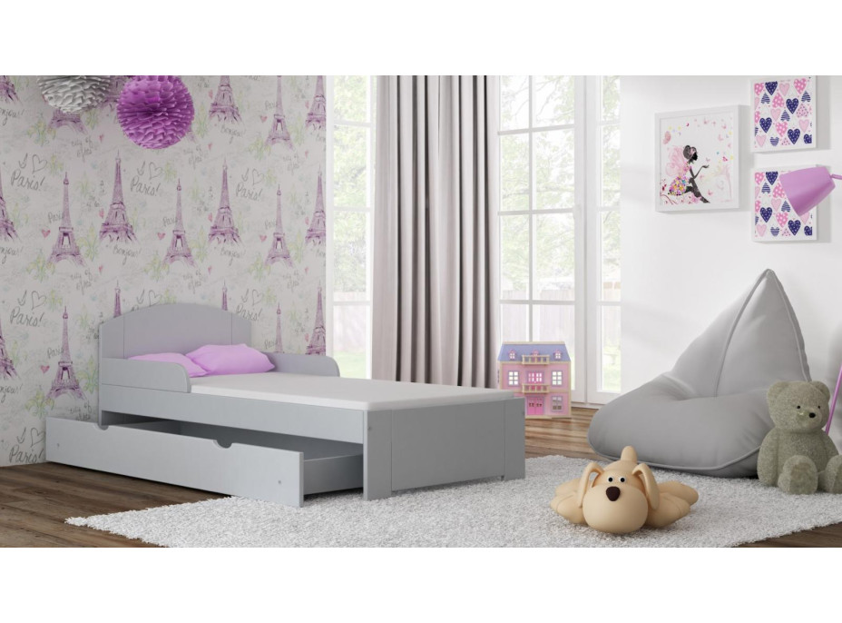 Detská posteľ z masívu BIST - 180x80 cm