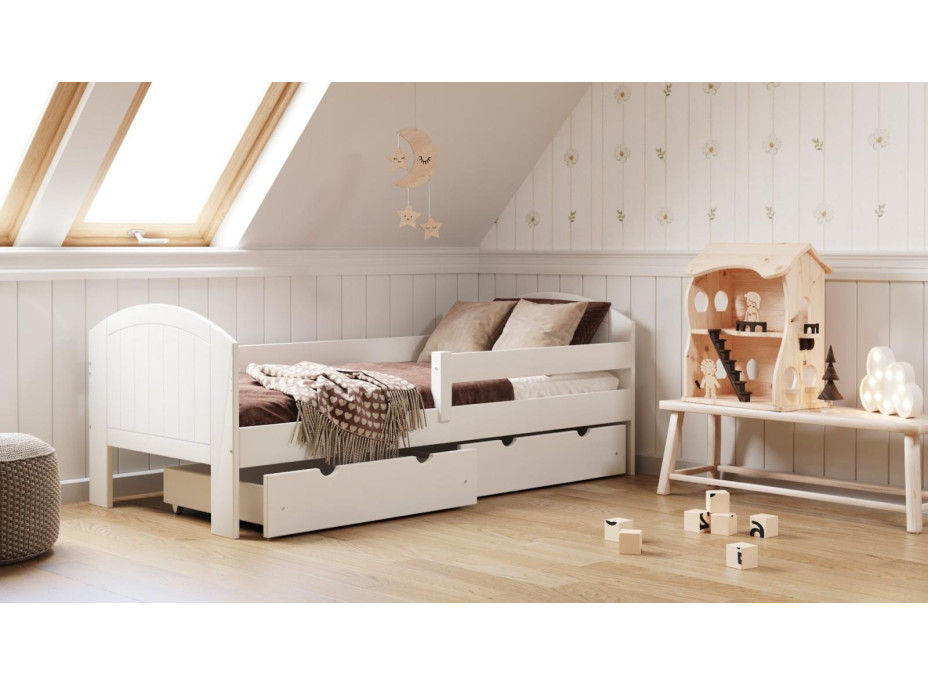 Detská posteľ z masívu KOMI - 160x80 cm