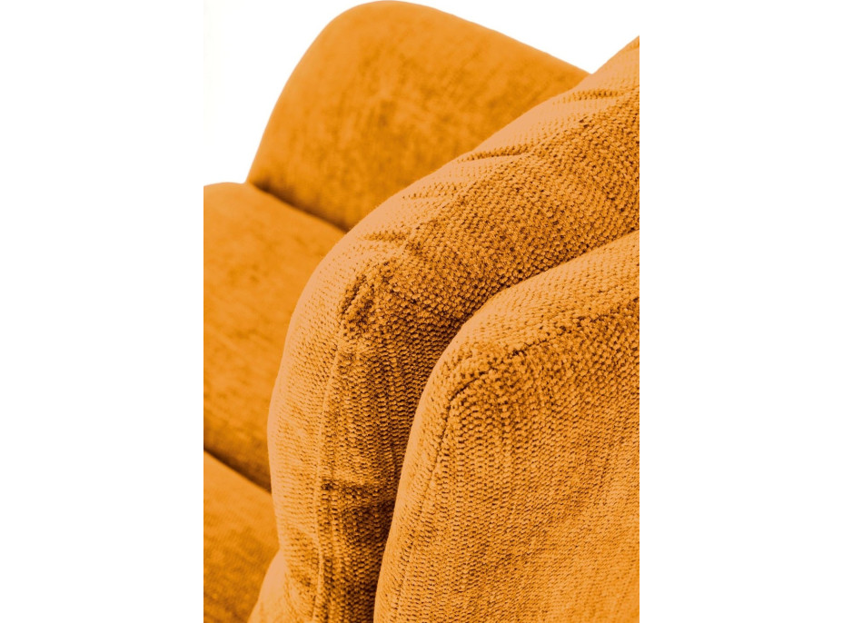 Jedálenské otočné kresielko HAYES - horčicovo žlté