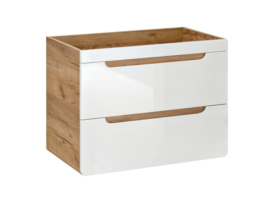 Kúpeľňová závesná skrinka pod umývadlo BÁRA 80 cm