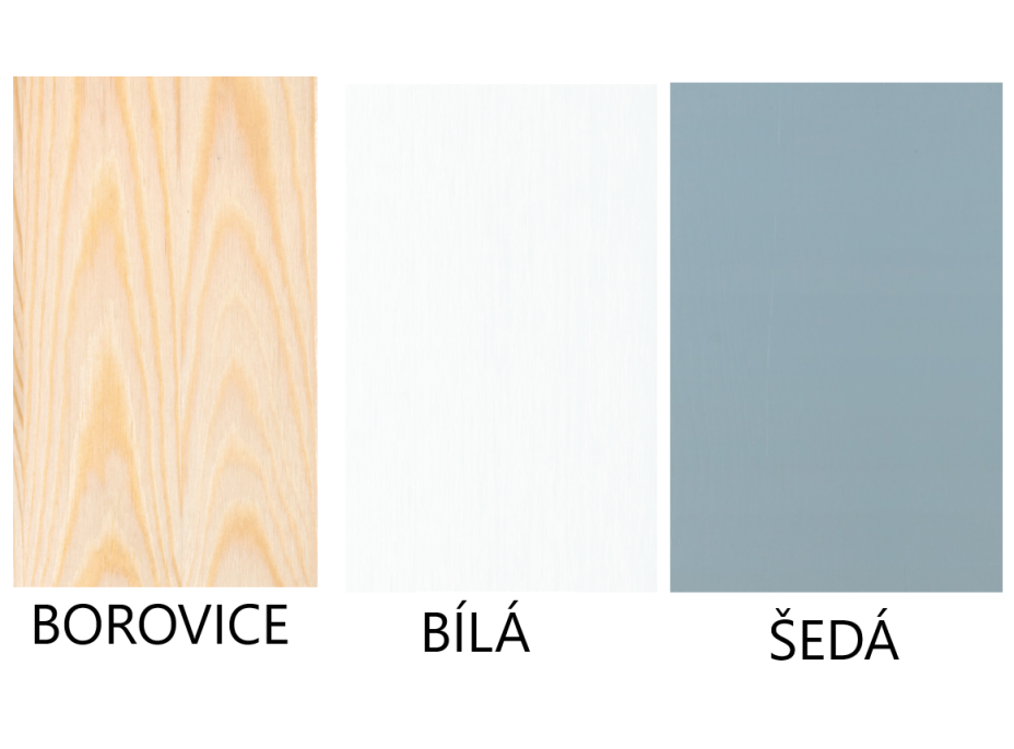 Detská posteľ z masívu MAKI PLUS - 180x80 cm