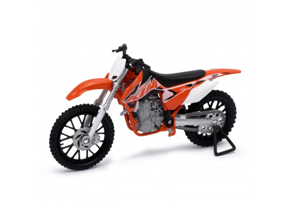 Welly Motocykel KTM 450 SX-F 1:18 oranžový
