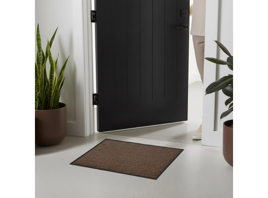 Rohožka NEILA 40x60 cm - hnedá