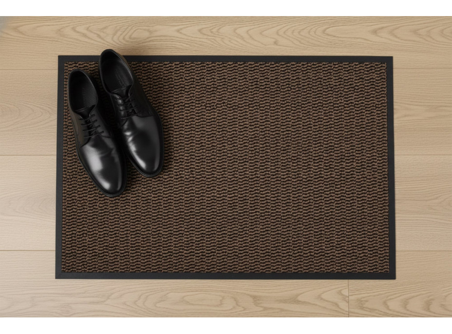 Rohožka NEILA 40x60 cm - hnedá