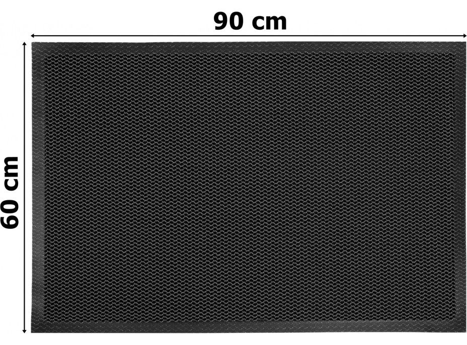 Rohožka AZARIA 60x90 cm - šedá