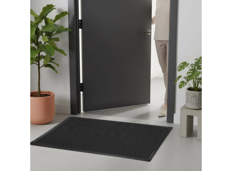 Rohožka AZARIA 60x90 cm - šedá