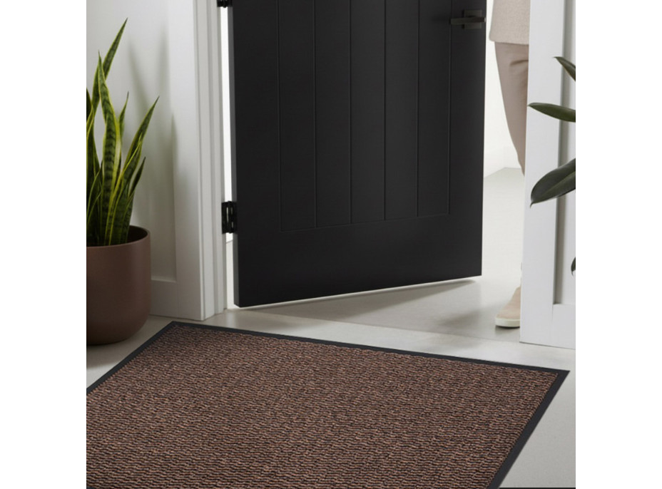 Rohožka ALMERIA 90x150 cm - hnedá