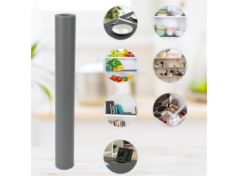 Protišmyková podložka do zásuvky HALVE 48 x 500 - šedá