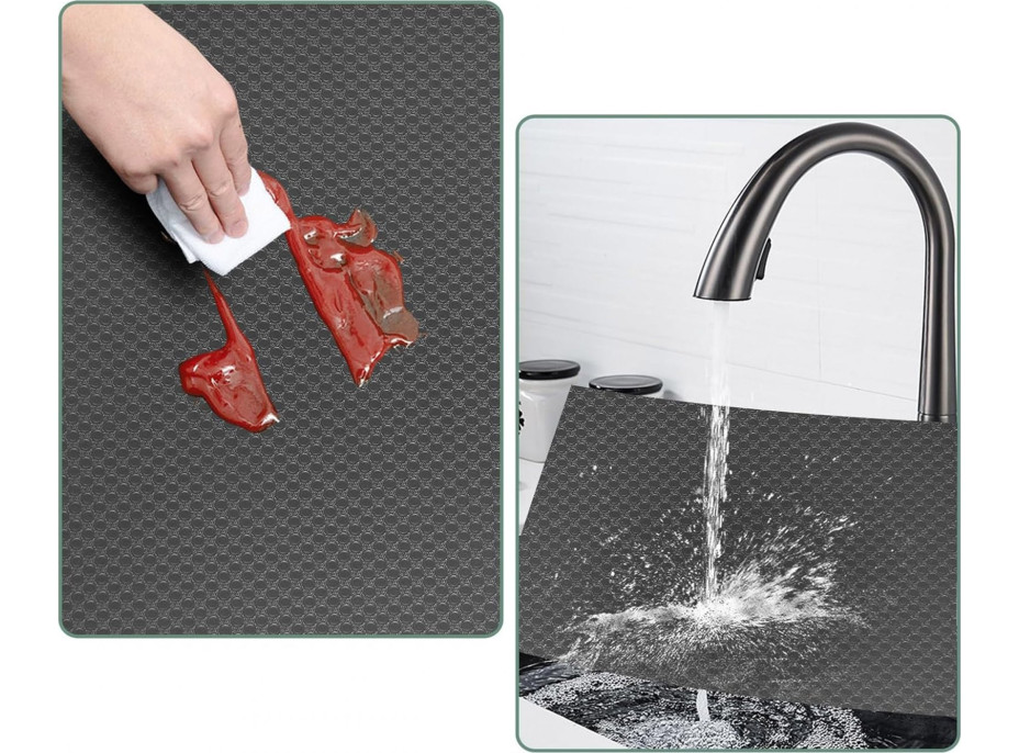 Protišmyková podložka do zásuvky BARGO 48 x 300 cm - šedá