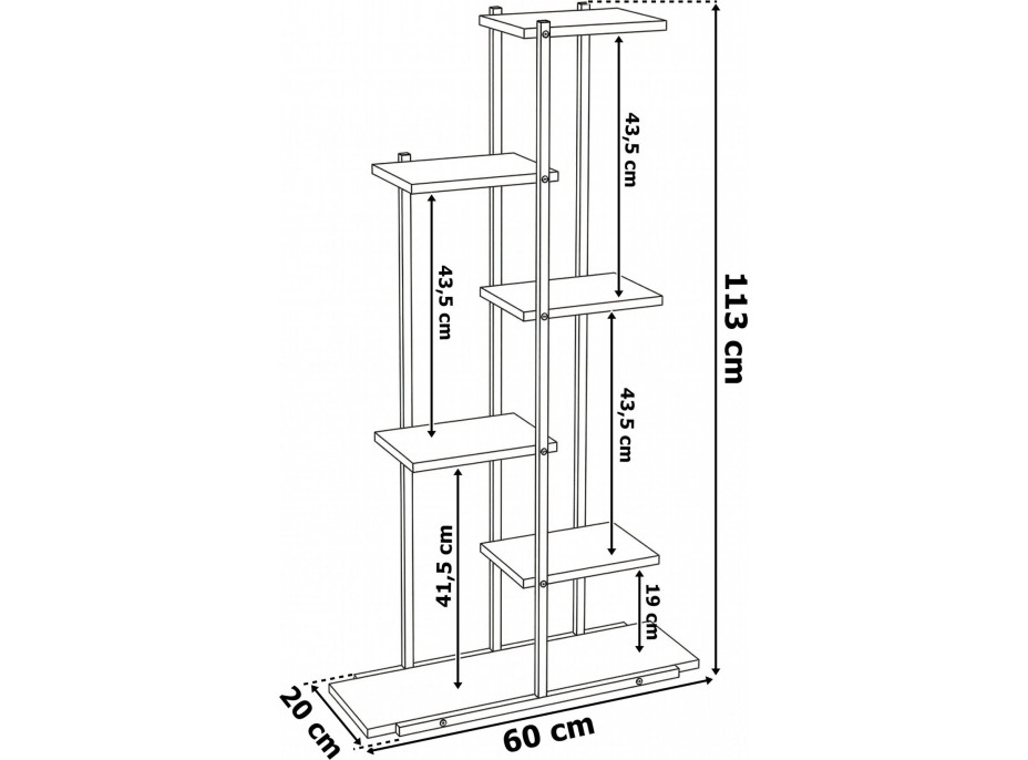 Stojan na kvety IKER VANILLA CRAFT