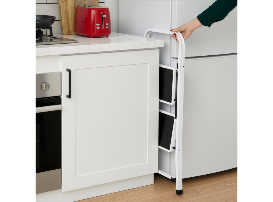 Skladacie schodíky STIGE s 2 stupňami