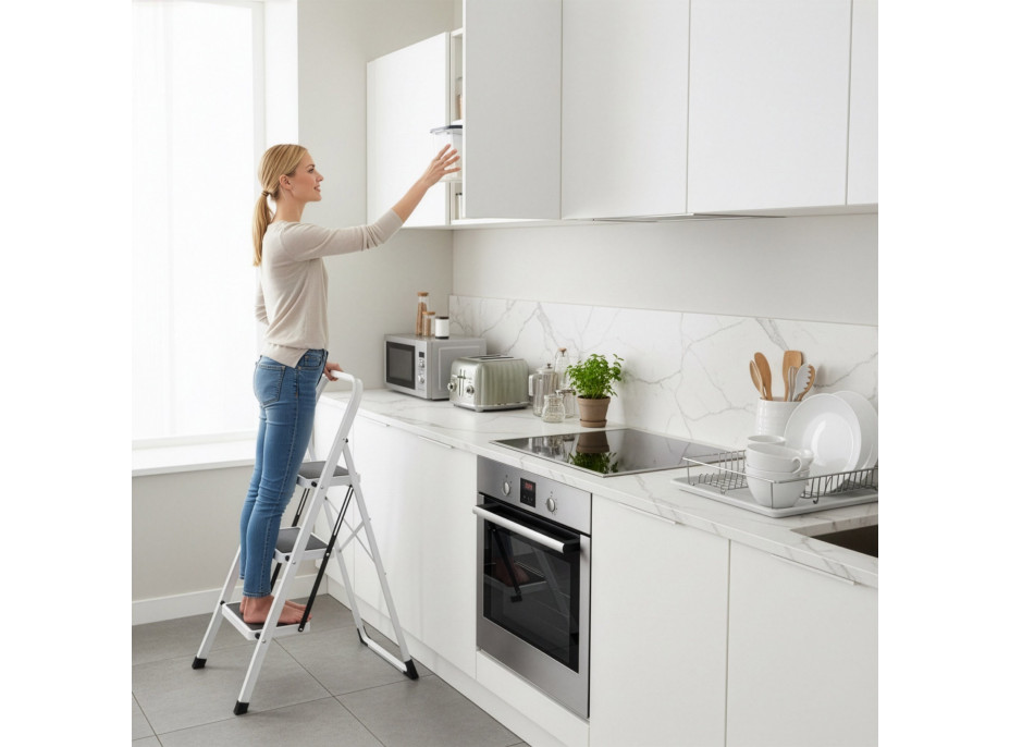 Skladacie schodíky STIGE s 3 stupňami