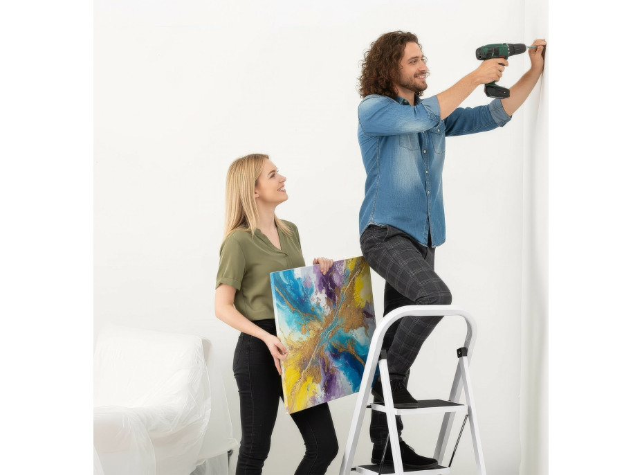 Skladacie schodíky STIGE s 3 stupňami