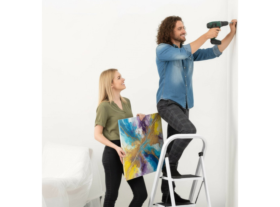 Skladacie schodíky STIGE so 4 stupňami