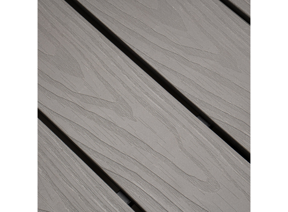 Závesný stolík na balkón ARETTO - šedý