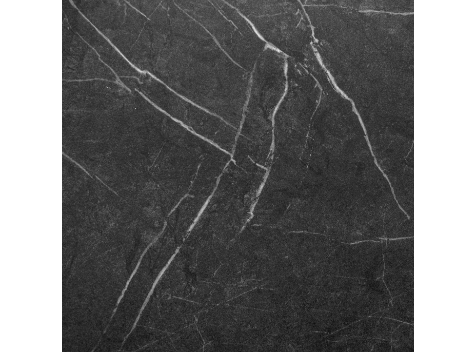 Konferenčný stolík GALEN SMALL - grafitový mramor/čierny