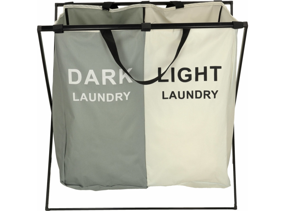 Kôš na bielizeň - 2 priehradky