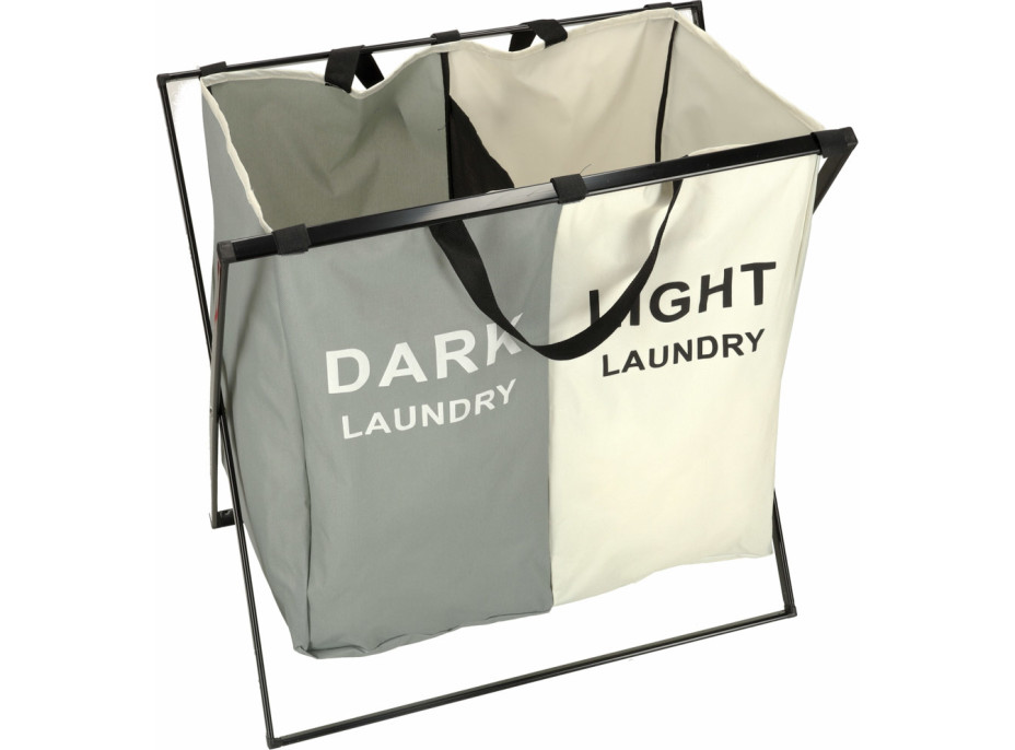 Kôš na bielizeň - 2 priehradky