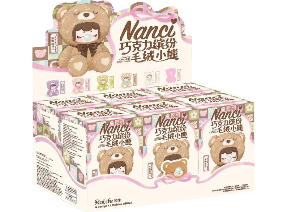 RoboTime Plyšová bábika Nanci Medvedík 1 ks