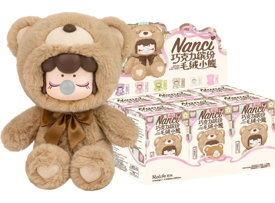 RoboTime Plyšová bábika Nanci Medvedík 1 ks