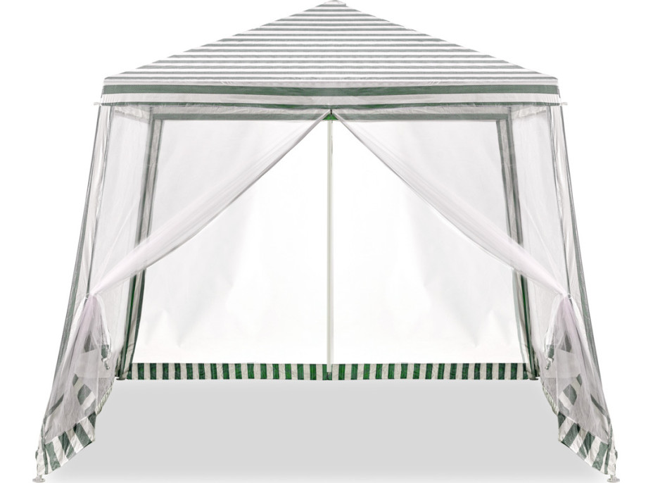 Záhradný altánok s moskytiérou 3x3 m - biely