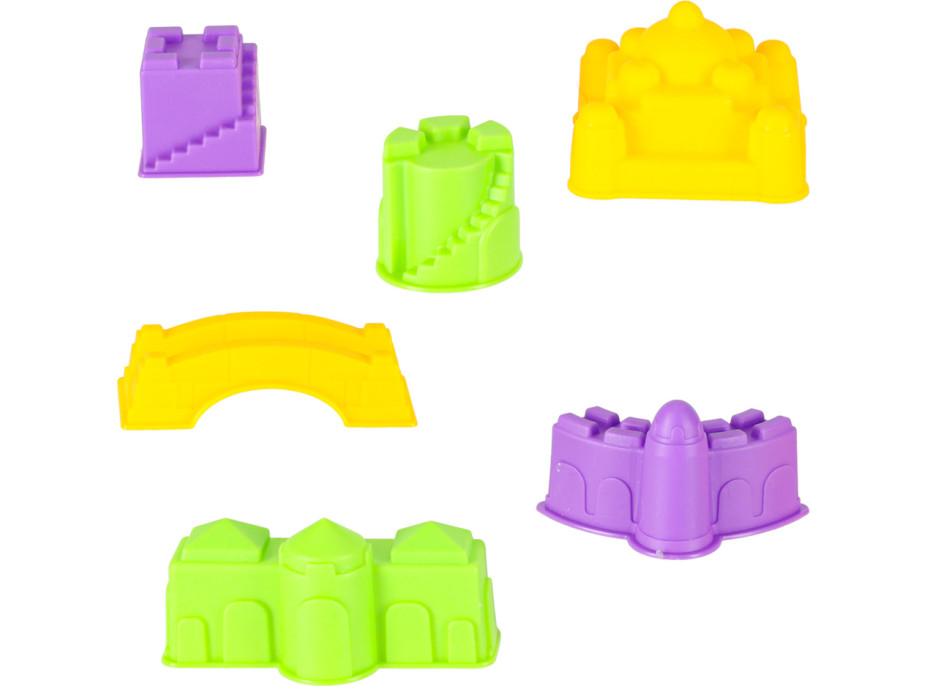 Kreatívna súprava kinetického piesku - Stavba hradu