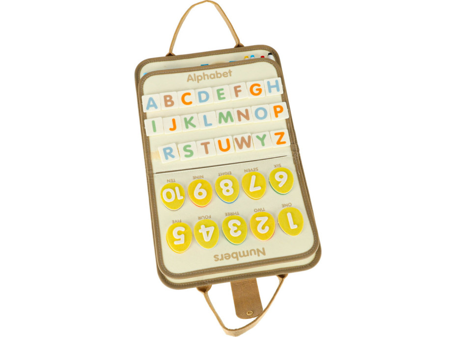 Zmyslový manipulačný Montessori kufrík - Dinosaur