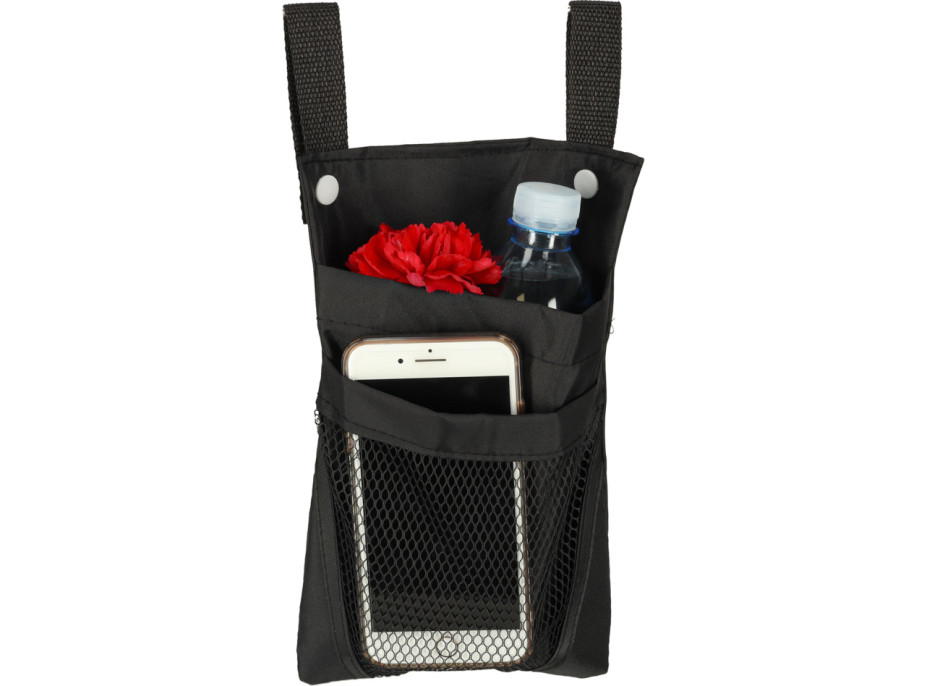 Taška na telefón na riadidlá - čierna