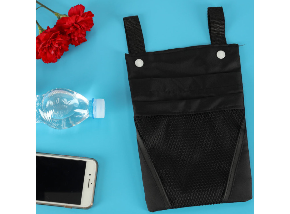 Taška na telefón na riadidlá - čierna