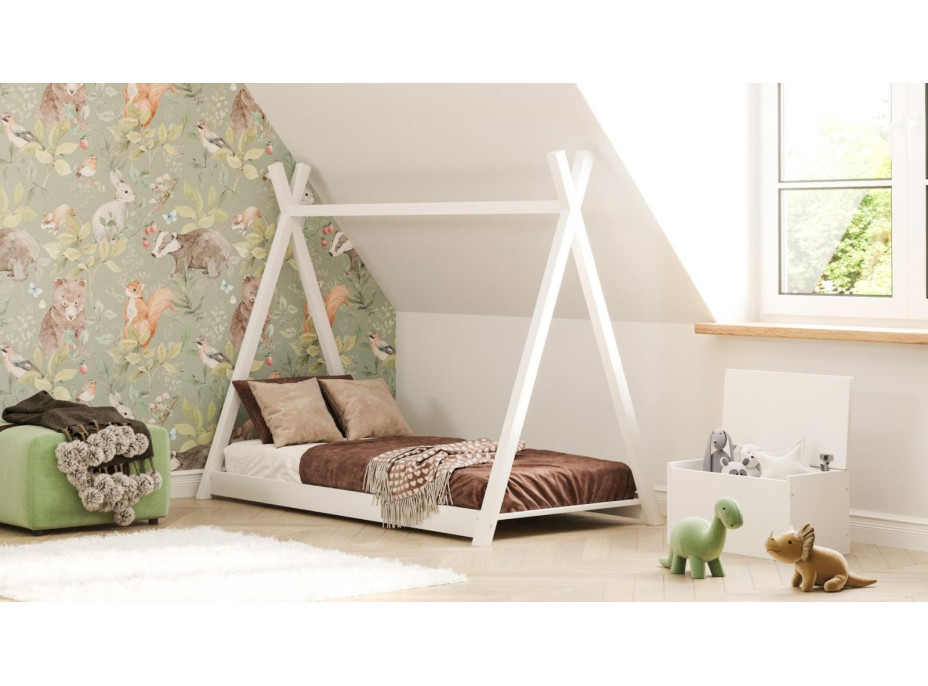Detská posteľ TEEPEE SAM - 180x80 cm - 10 farieb