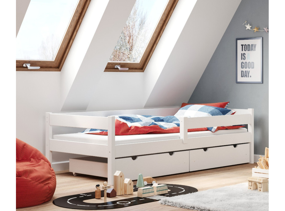 Detská posteľ z masívu PAVLÍK 2 - 180x80 cm
