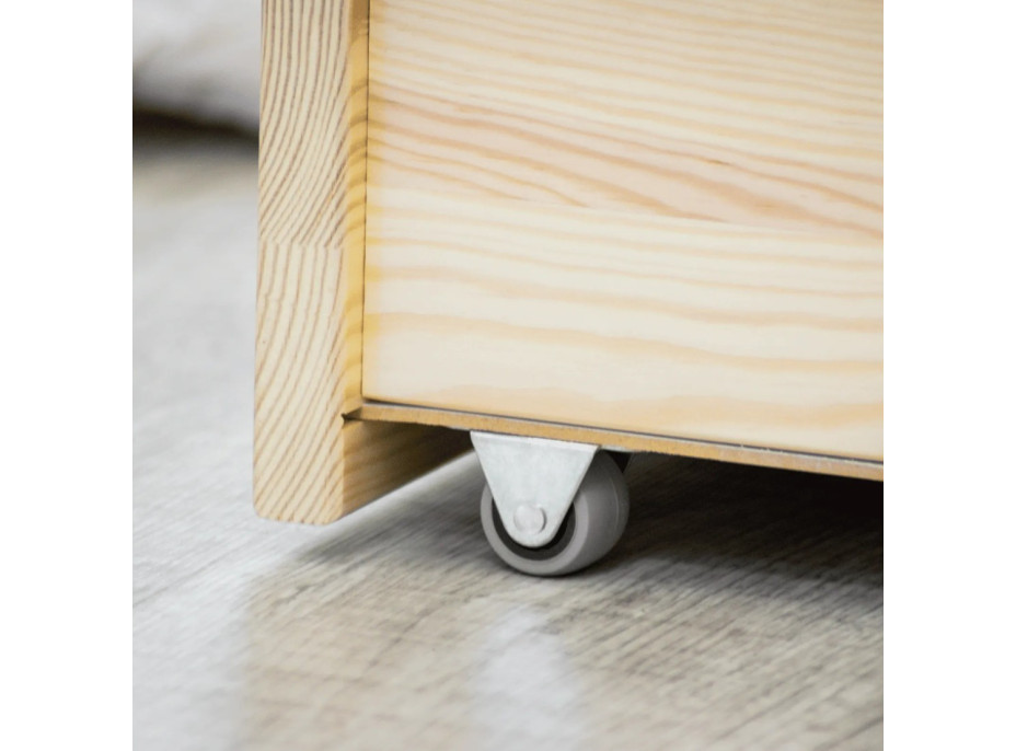 Detská posteľ z masívu PAVLÍK 2 - 160x80 cm