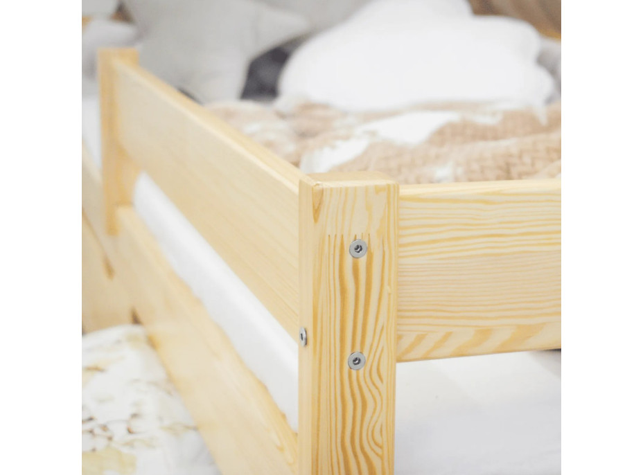 Detská posteľ z masívu PAVLÍK 2 - 180x80 cm