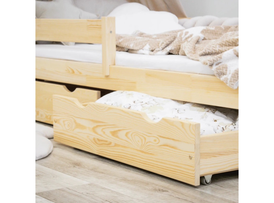 Detská posteľ z masívu PAVLÍK 2 - 160x80 cm