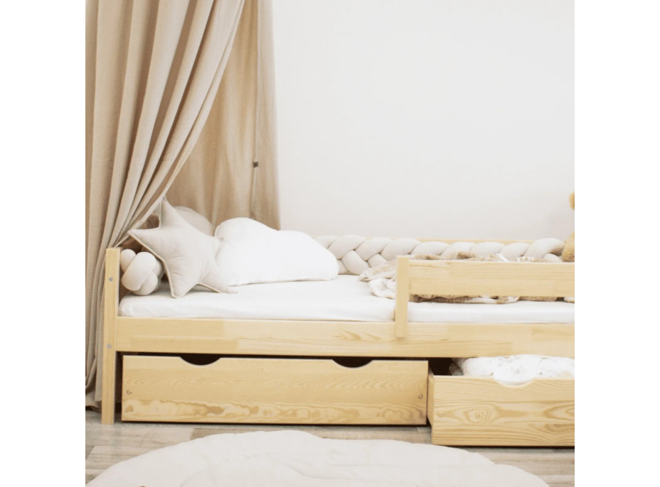 Detská posteľ z masívu PAVLÍK 2 - 180x80 cm