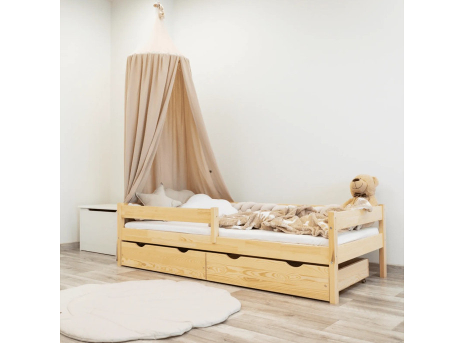Detská posteľ z masívu PAVLÍK 2 - 180x80 cm