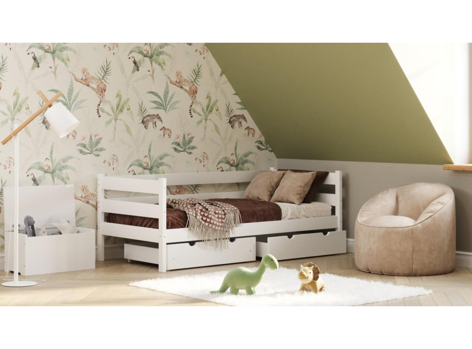 Detská posteľ z masívu KARAS 2 - 180x90 cm