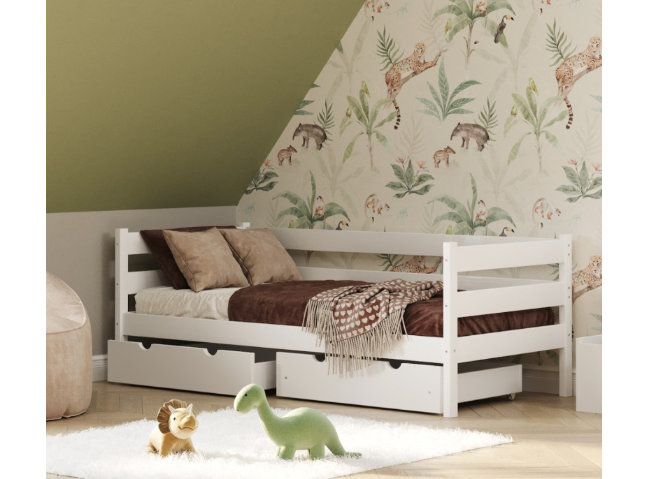 Detská posteľ z masívu KARAS 2 - 180x90 cm