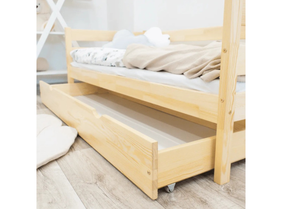Detská posteľ z masívu KARAS 2 - 180x80 cm