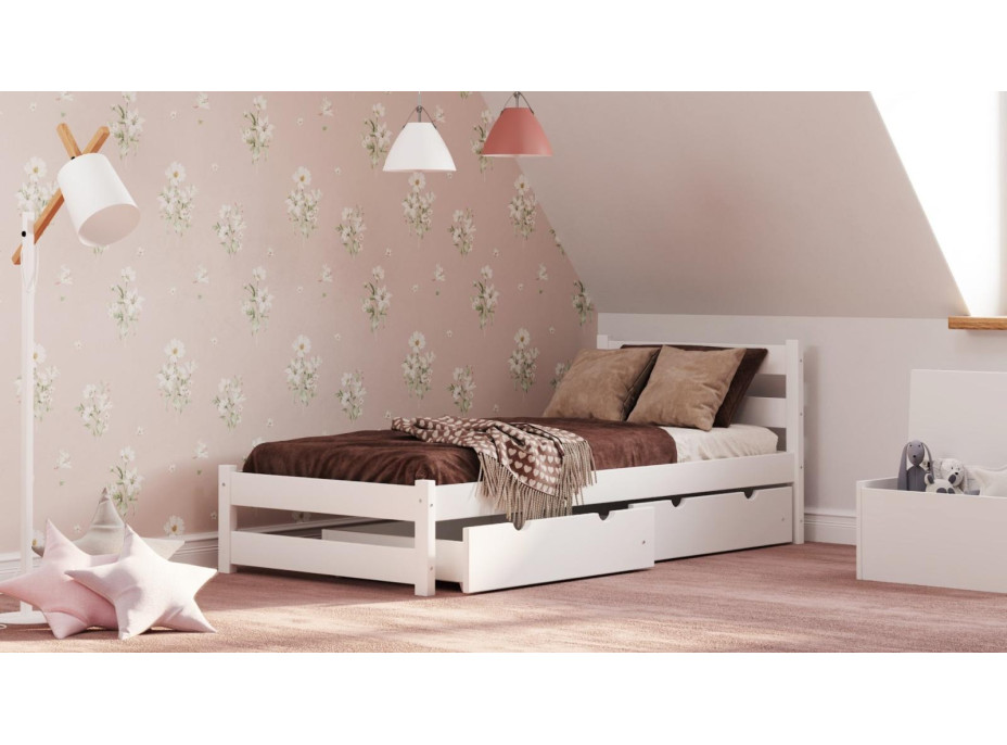 Detská posteľ z masívu KARAS - 180x90 cm