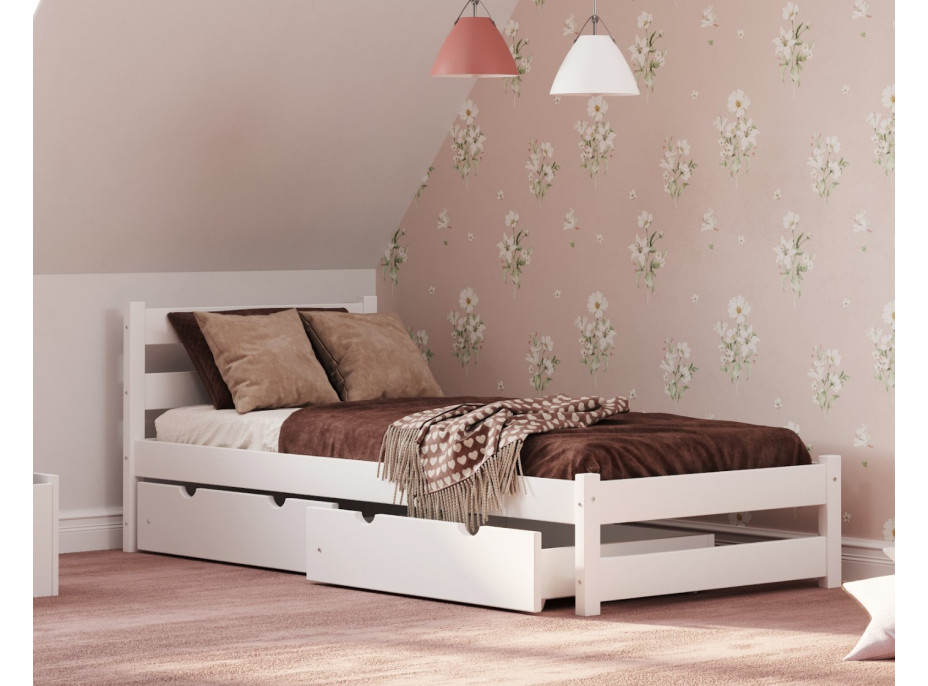 Detská posteľ z masívu KARAS - 180x90 cm