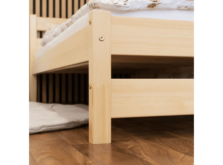 Detská posteľ z masívu KARAS - 180x80 cm