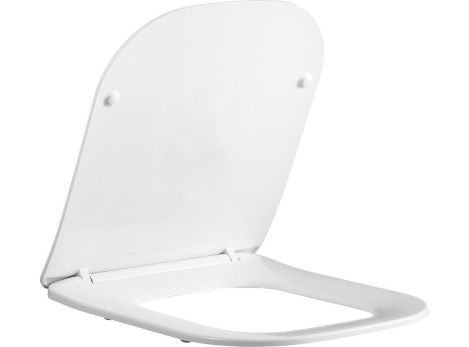 Sapho PORTO WC sedátko, SLIM, Soft Close, Easy Take, biela PZS102V