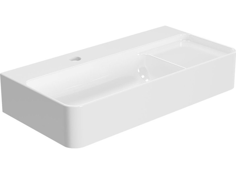 Sapho ISTIA keramické umývadlo, 60x41cm, biela AR6041