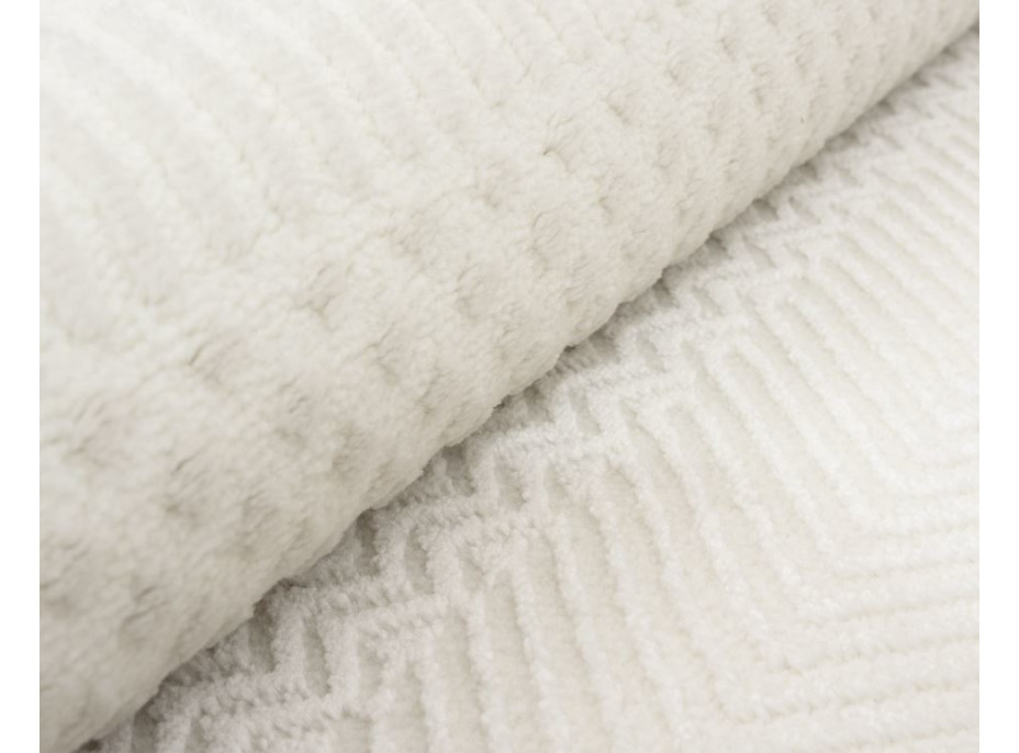 Kusový koberec HERA Ethnic - bílý